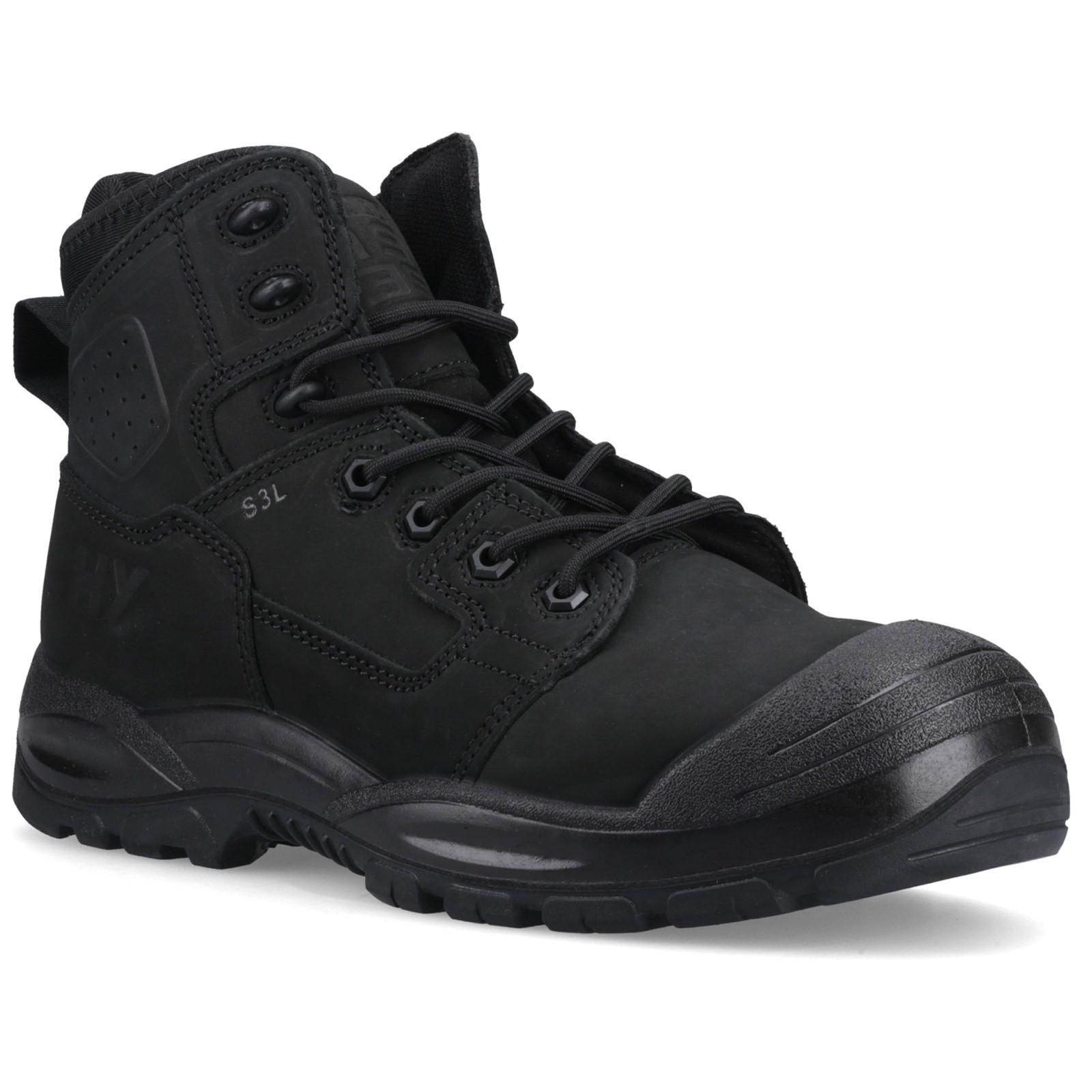 Hard Yakka Legend S3 Boot - Black in Black