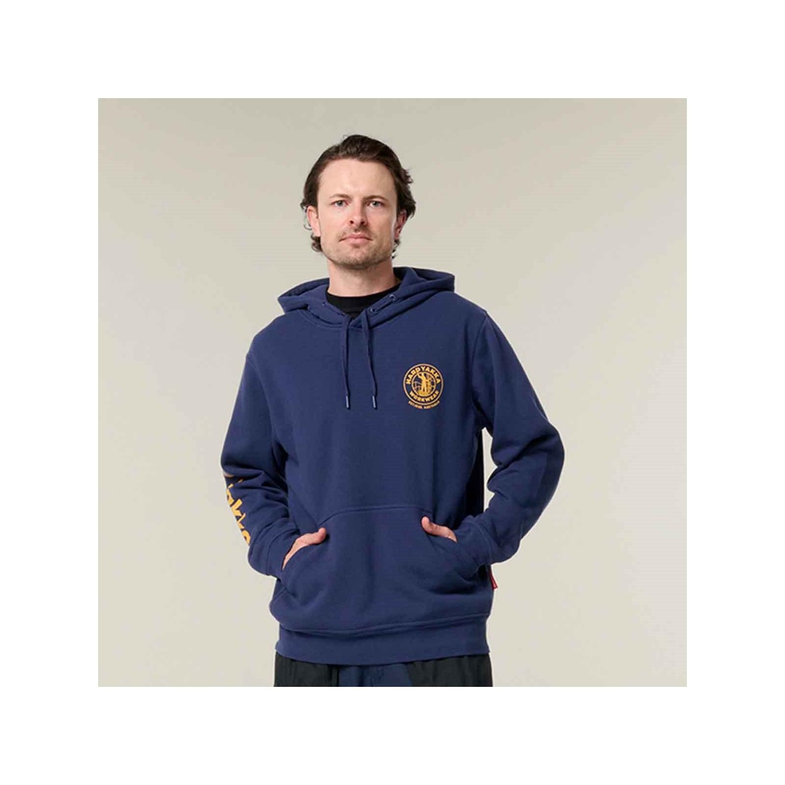 Hard Yakka Heritage Hoodie - Navy in Navy