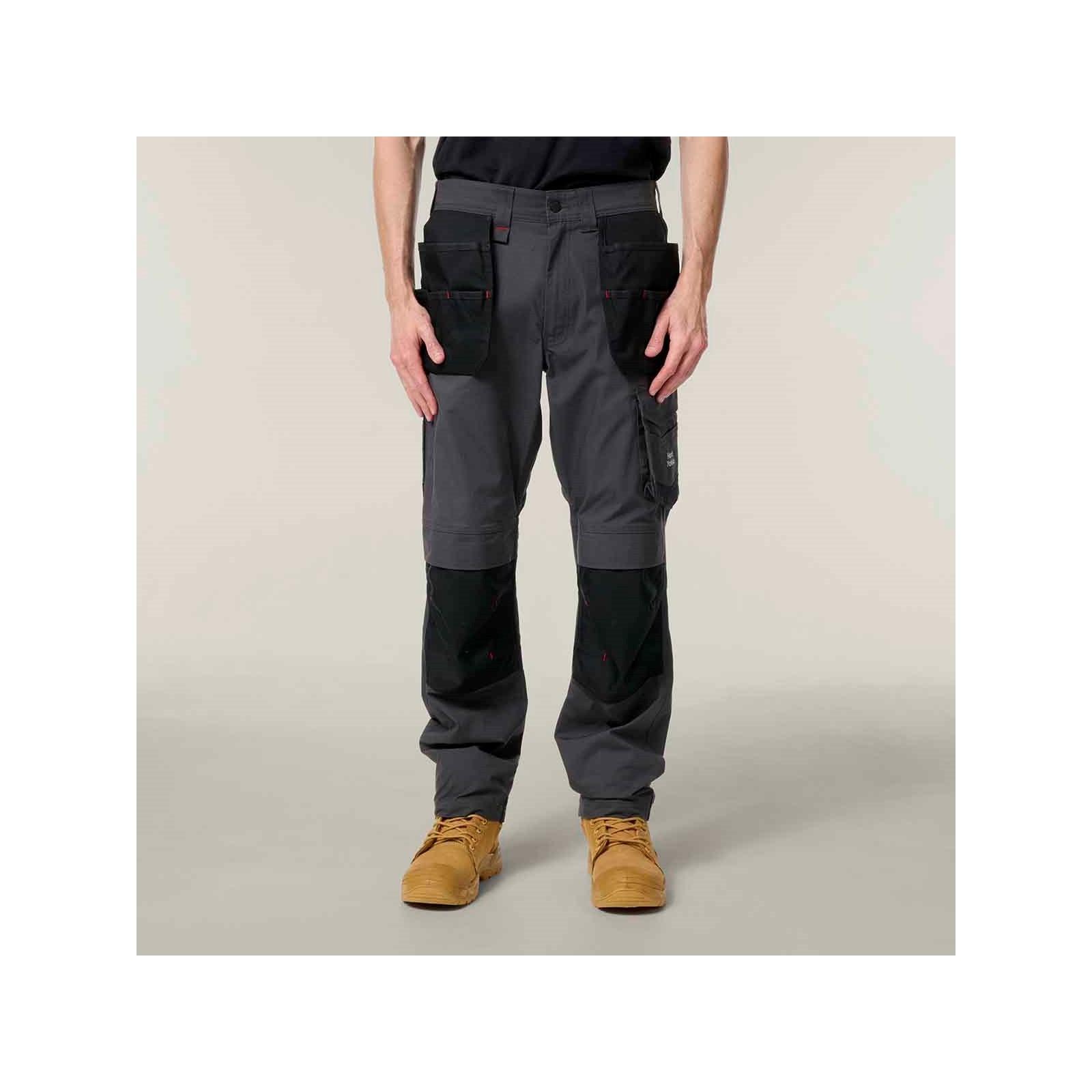Hard Yakka Raptor Active Holster Pocket Pants - Graphite in Graphite