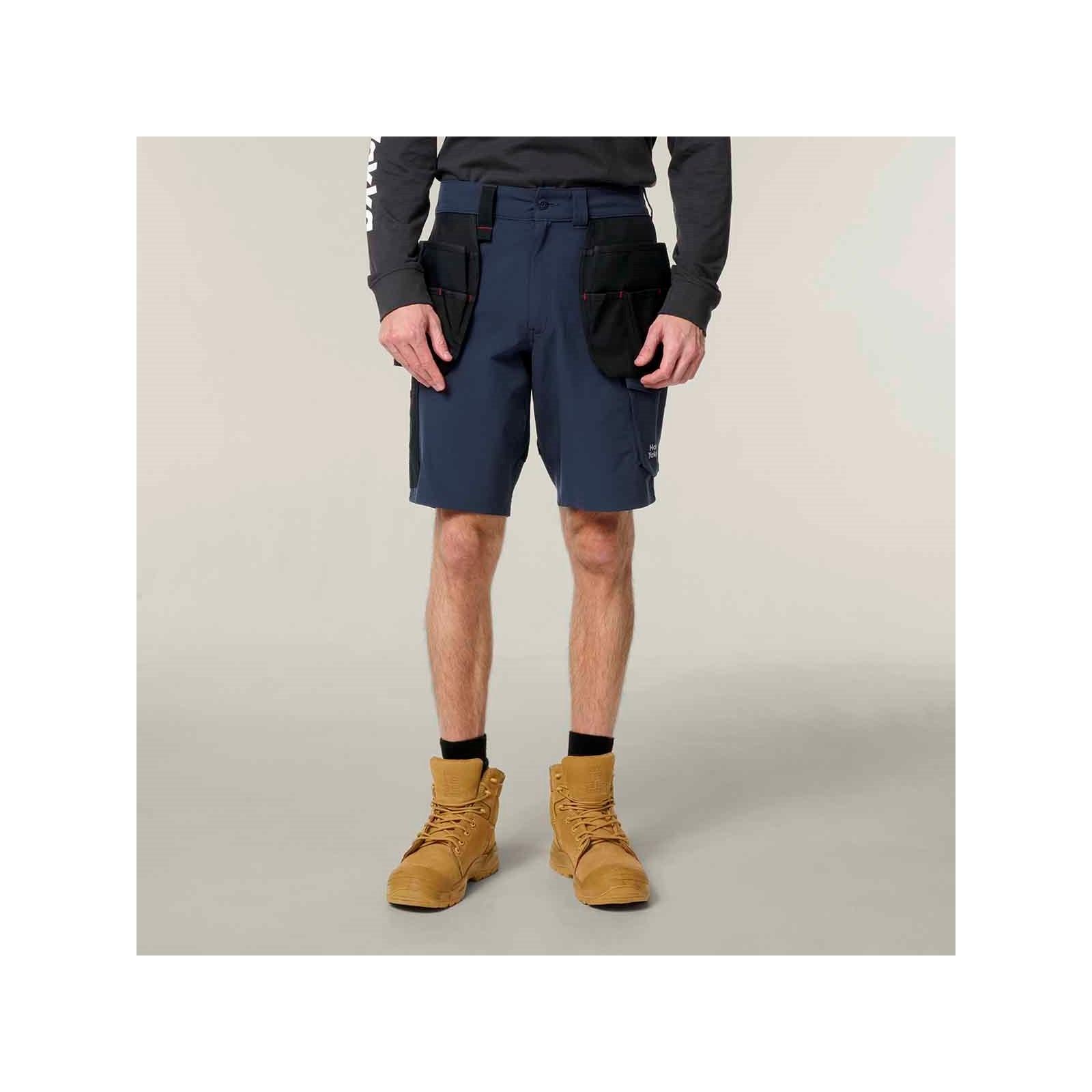 Hard Yakka Toughmaxx Lite Holster Pocket Short - Dark Navy in Dark Navy