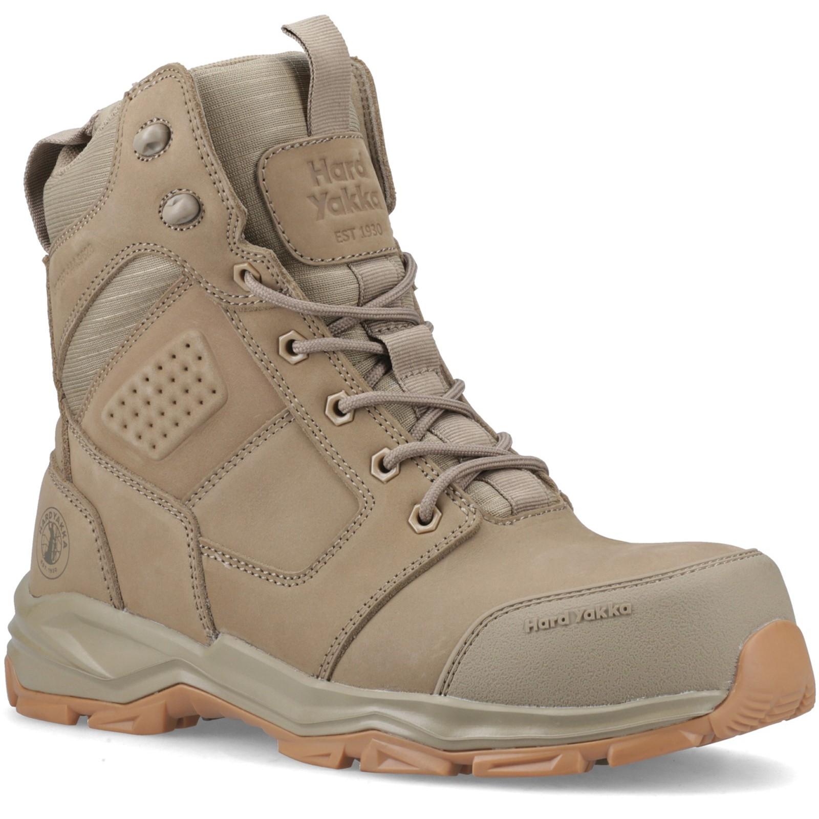 Hard Yakka Fusion S7S Boot - Stone in Stone