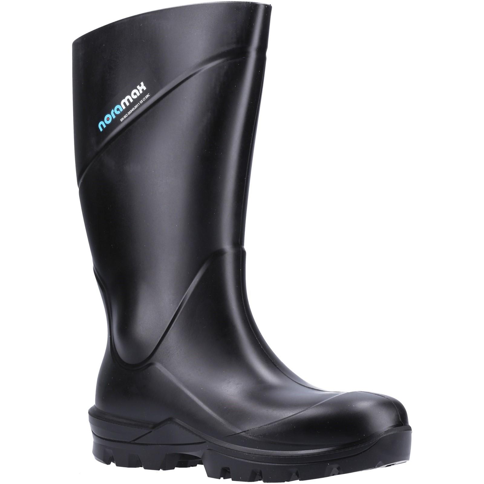 Noramax Pro S5 Full Safety Polyurethane Boot - Black/Black