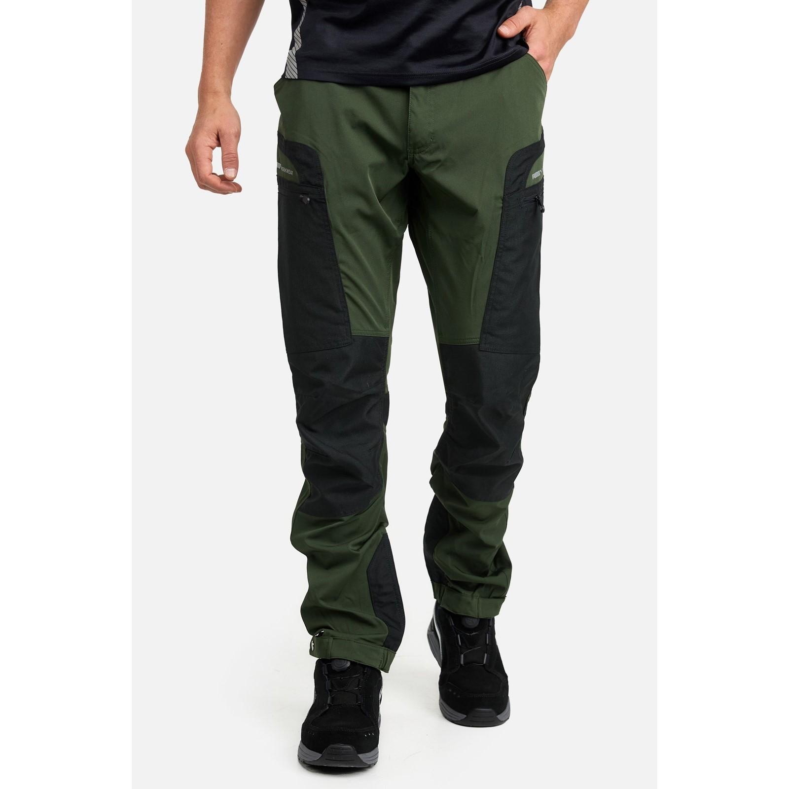 Puma Workwear Pro One Outdoor Trousers - Olive/Anthracite