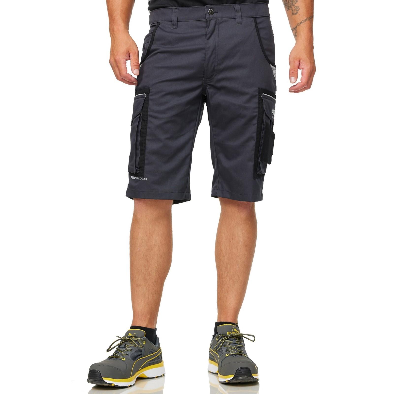 Puma Workwear Precision X Work Shorts - Anthracite/Black