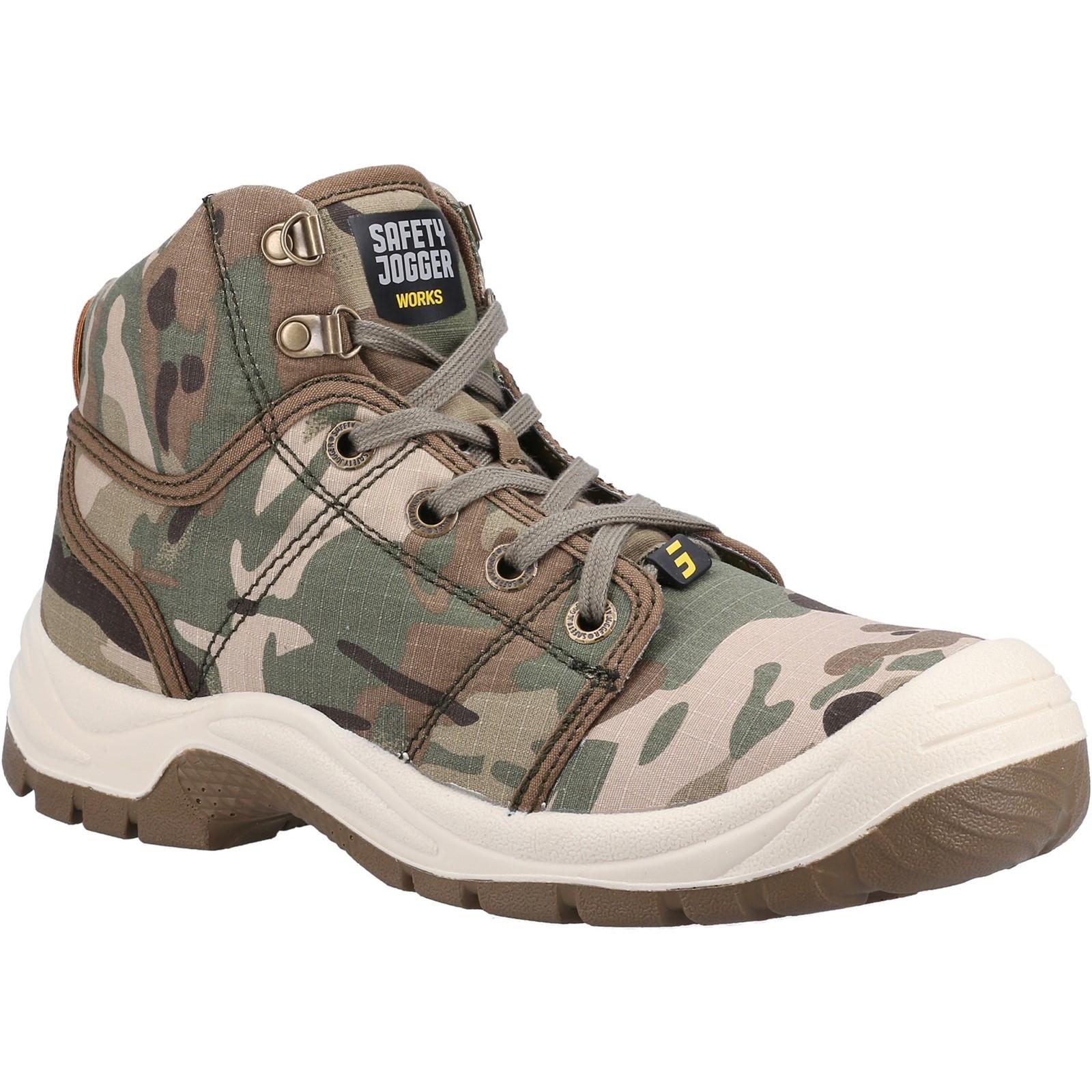 Safety Jogger Desert S1P Safety Boots - Multicoloured