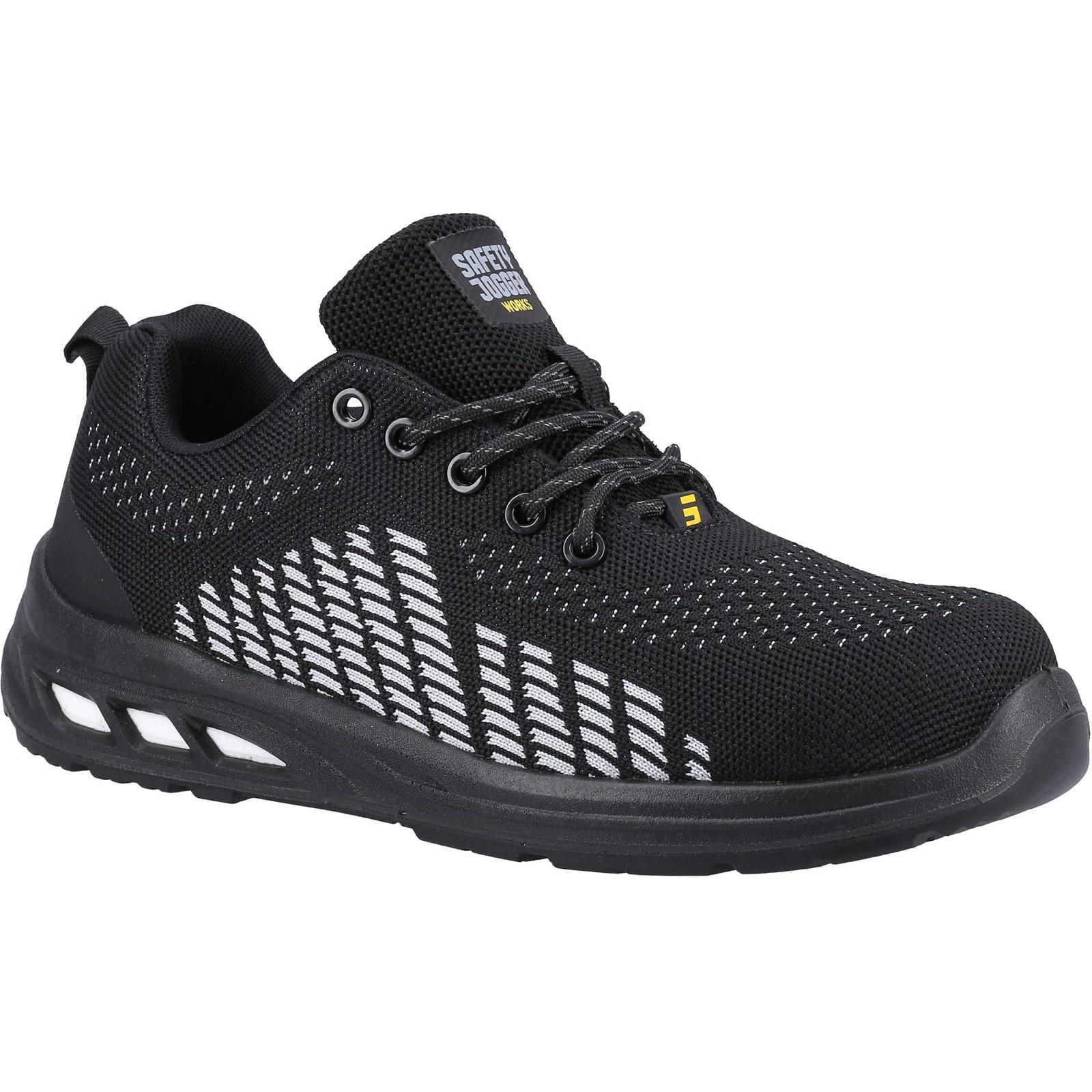 Safety Jogger Fitz S1P Safety Trainers - Black