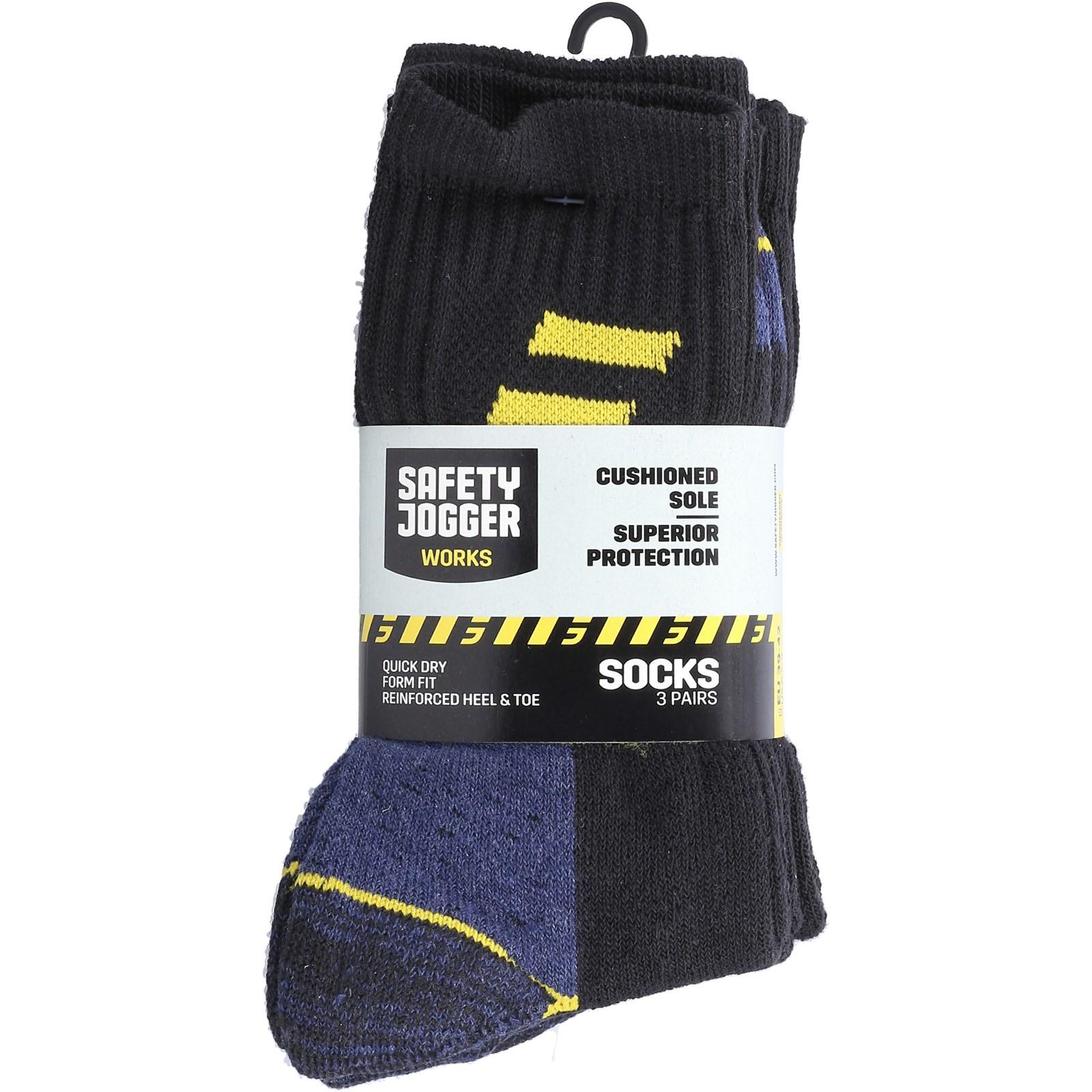 Safety Jogger SJ Sock - Black/Yellow