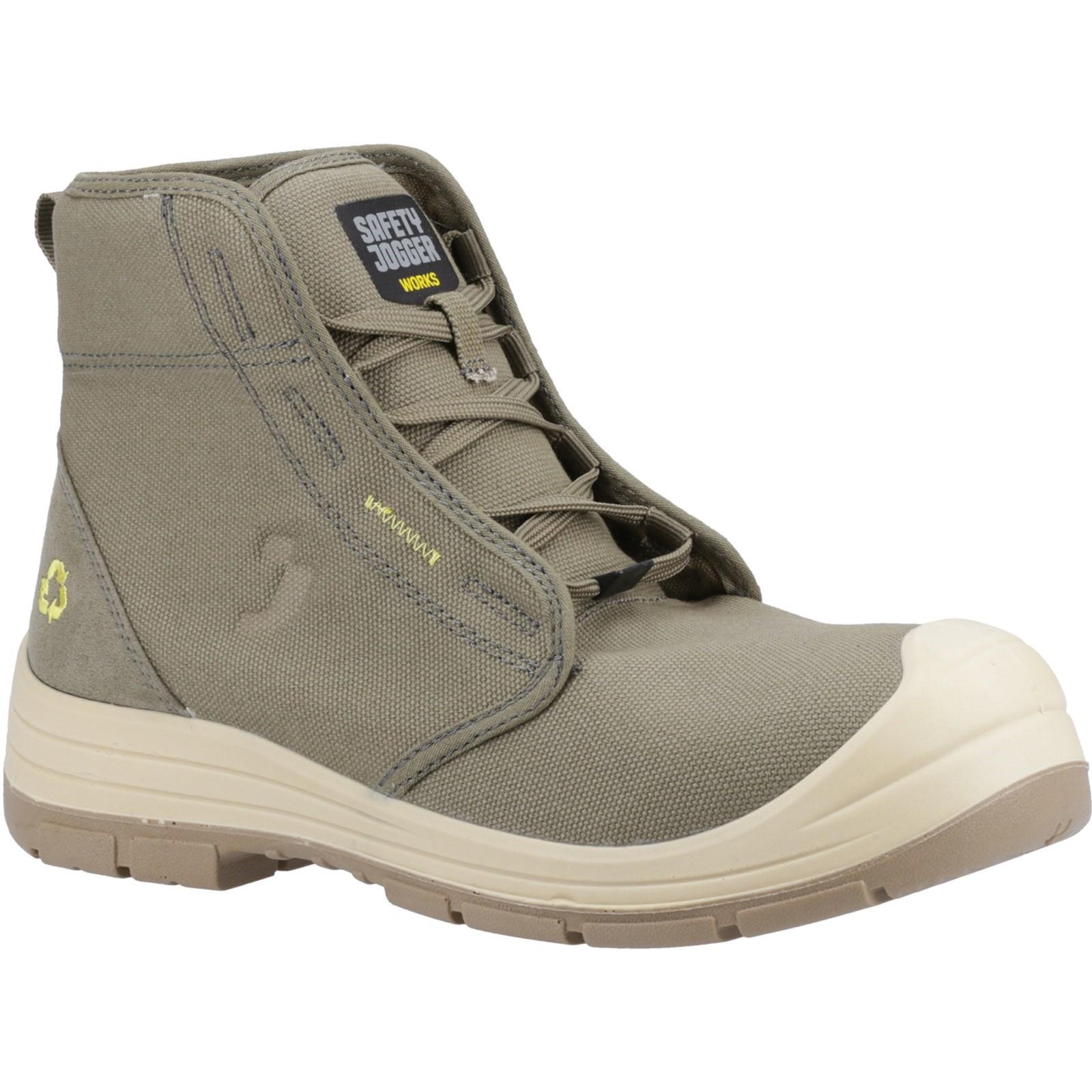Safety Jogger ECODESERT S1P MID Boot - Khaki