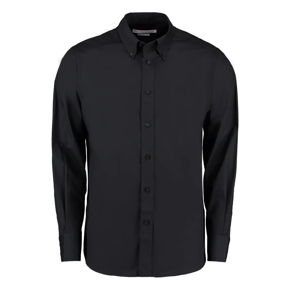 Kustom Kit Kustom Kit KK386 City Shirt in Black