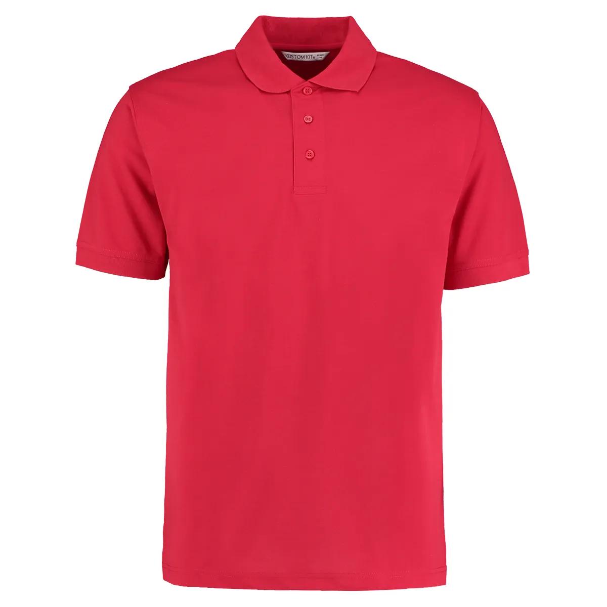 Kustom Kit KK403 Klassic Polo in Red