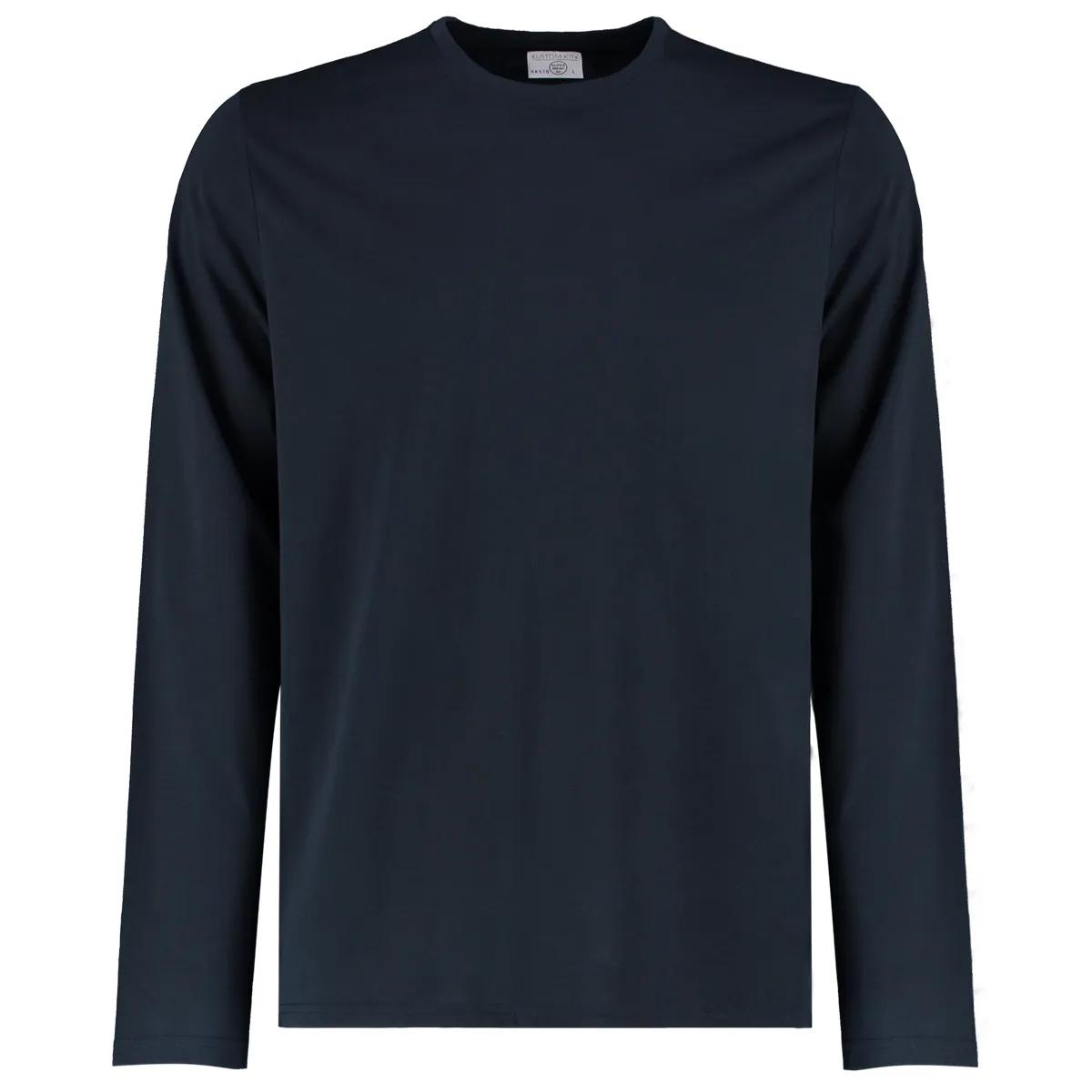 Kustom Kit Kustom Kit KK510 Fashion Fit Long Sleeve Tee in Black
