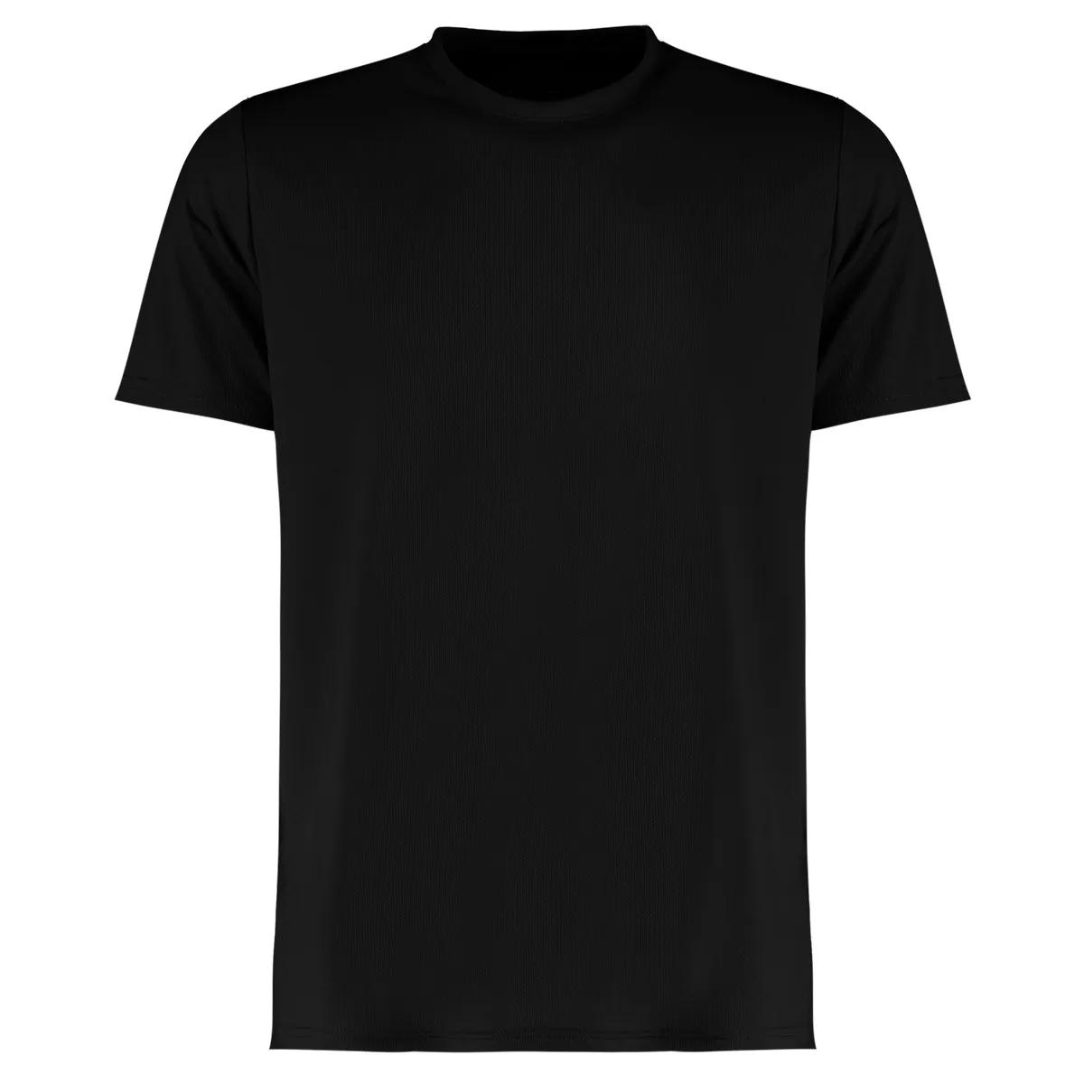 Kustom Kit Kustom Kit KK555 Micro Mesh Tee With Cooltex Plus in Black