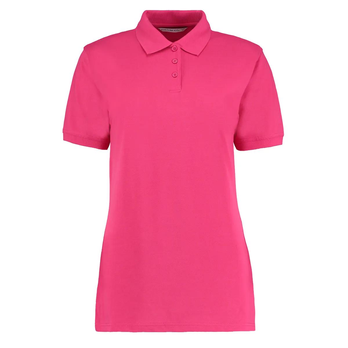 Kustom Kit KK703 Ladies Klassic Polo in Raspberry
