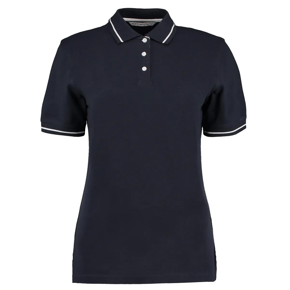 Kustom Kit Kustom Kit KK706 Ladies St Mellion Polo in White/Navy