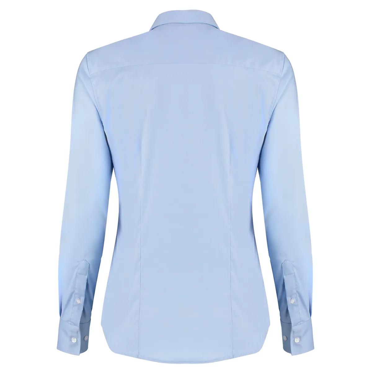 Kustom Kit Kustom Kit KK782 Ladies Stretch Oxford Shirt in White