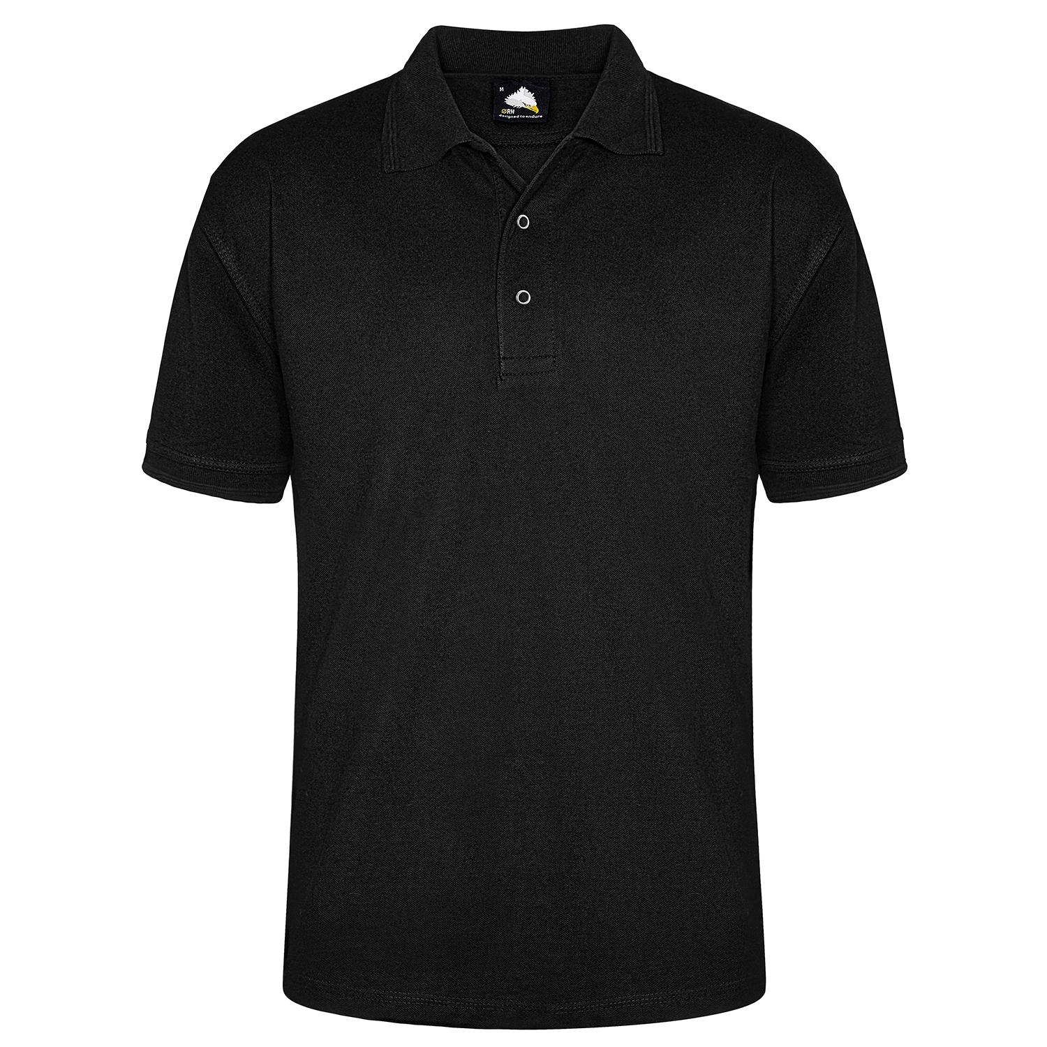 ØRN ORN Warbler Stud Poloshirt in Royal