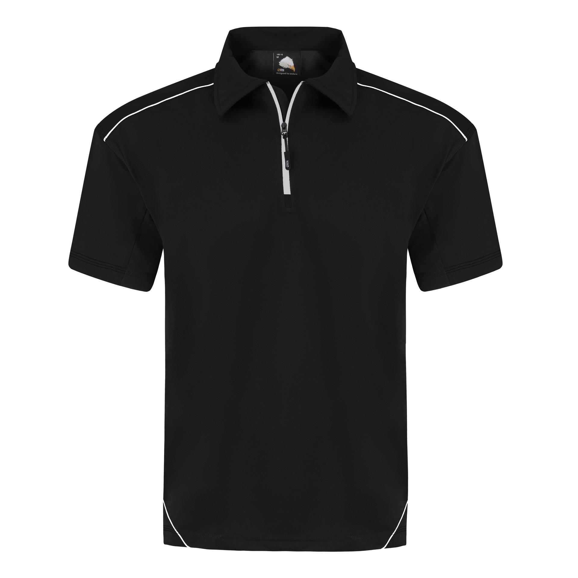 ØRN ORN Fireback Wicking Poloshirt in Navy - Navy