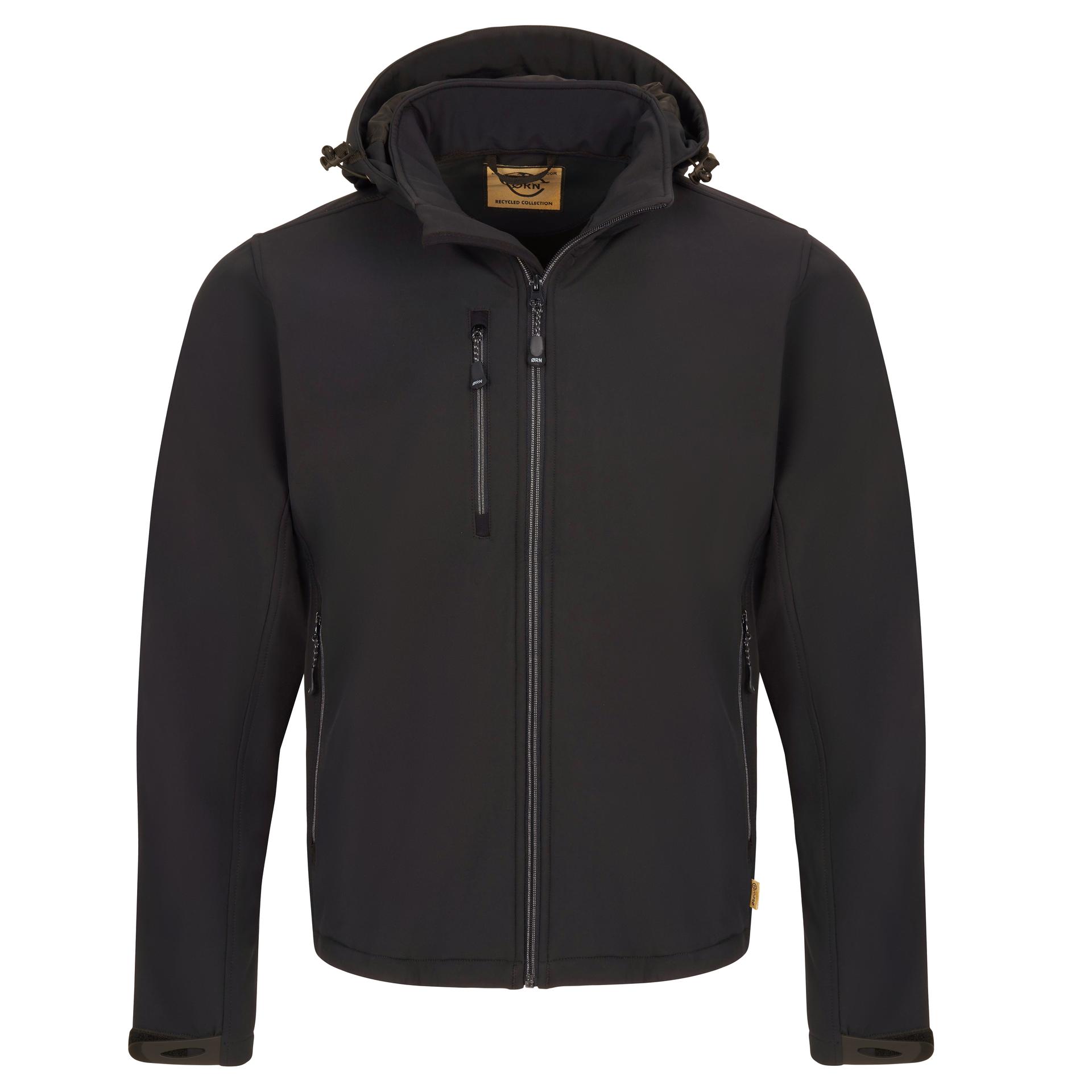 ØRN ORN Gannet EarthPro® GRS Softshell in Black