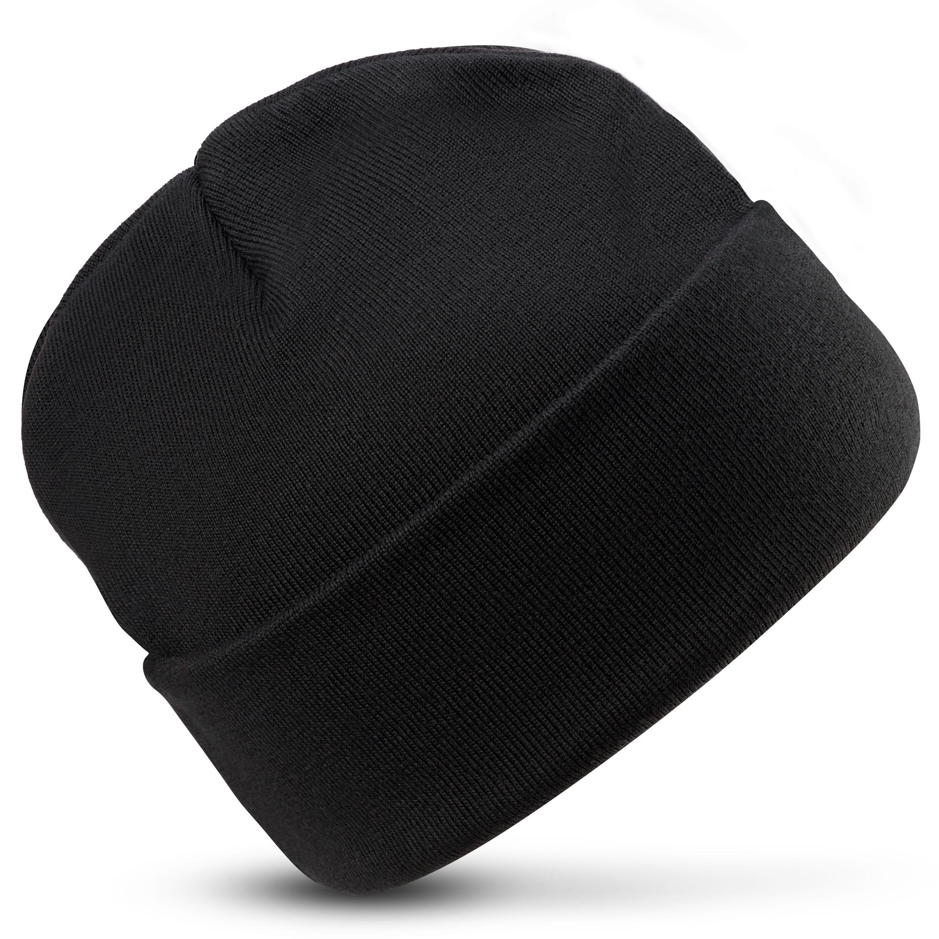 ØRN ORN Beanie Hat in Black