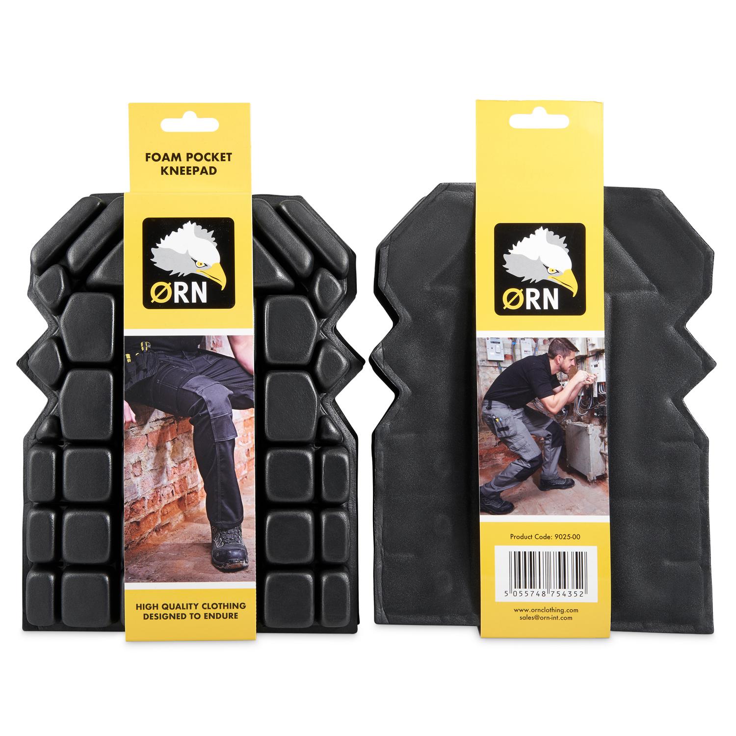 ØRN ORN Foam Pocket Kneepad in Black