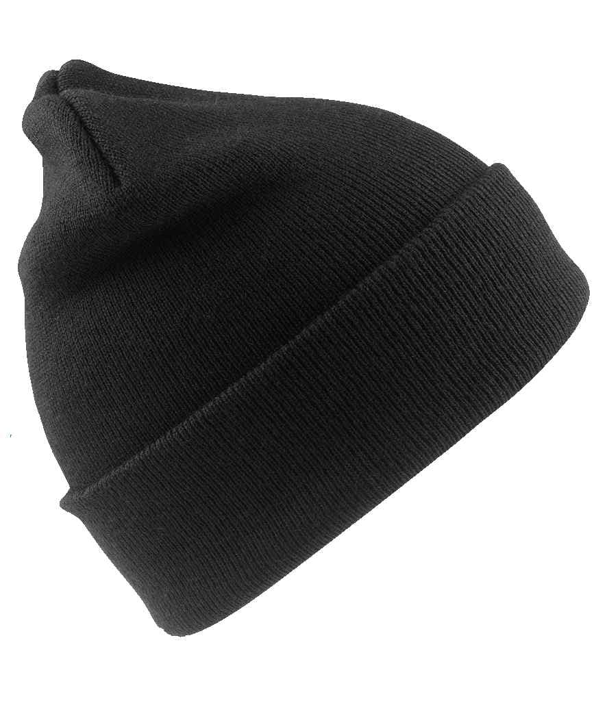 Result Recycled Result Recycled Woolly Ski Hat in Black
