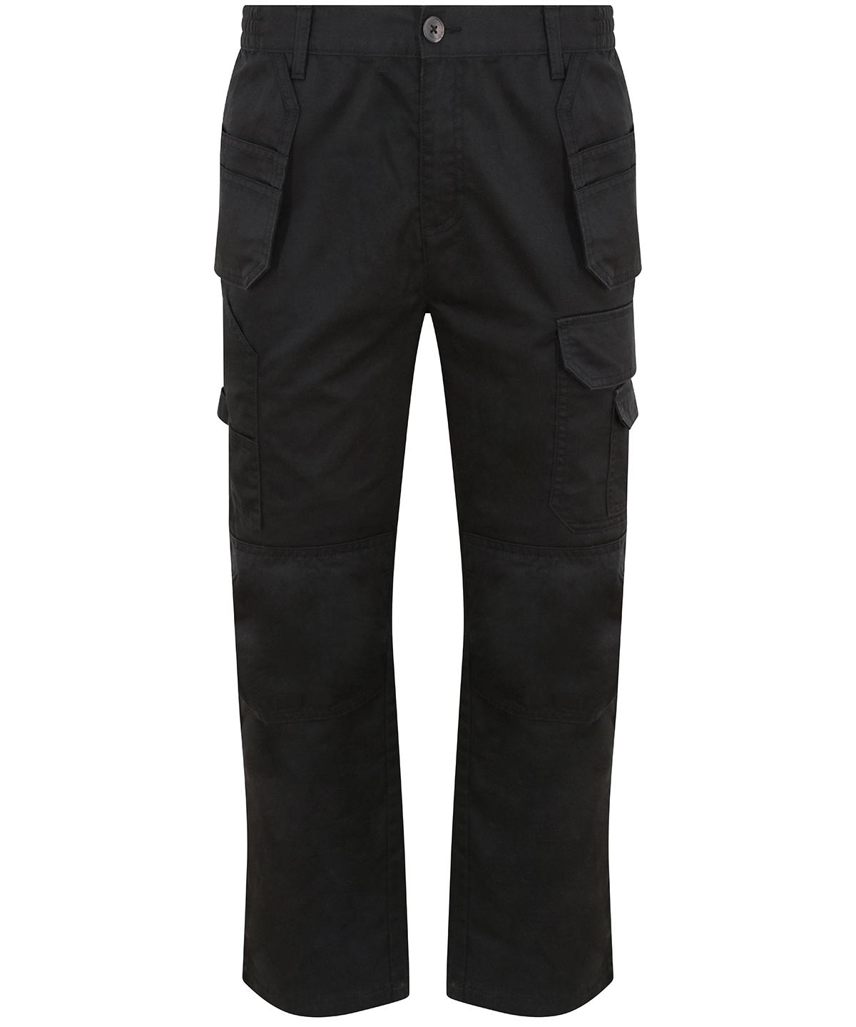 Pro RTX Pro RTX RX603 Pro tradesman trousers in Black
