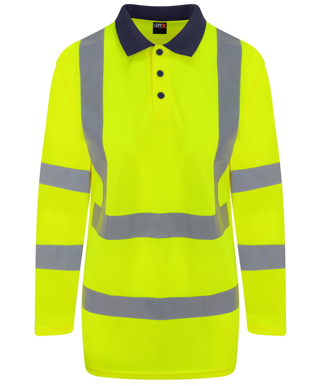 Pro RTX RX715 High visibility long sleeve polo