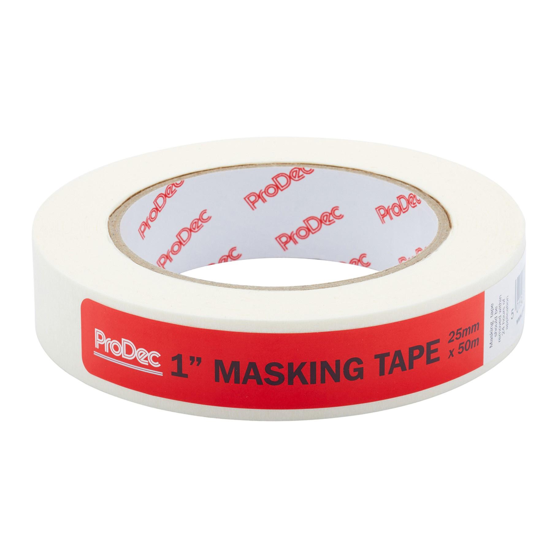 1" x 50m General Purpose Masking Tape