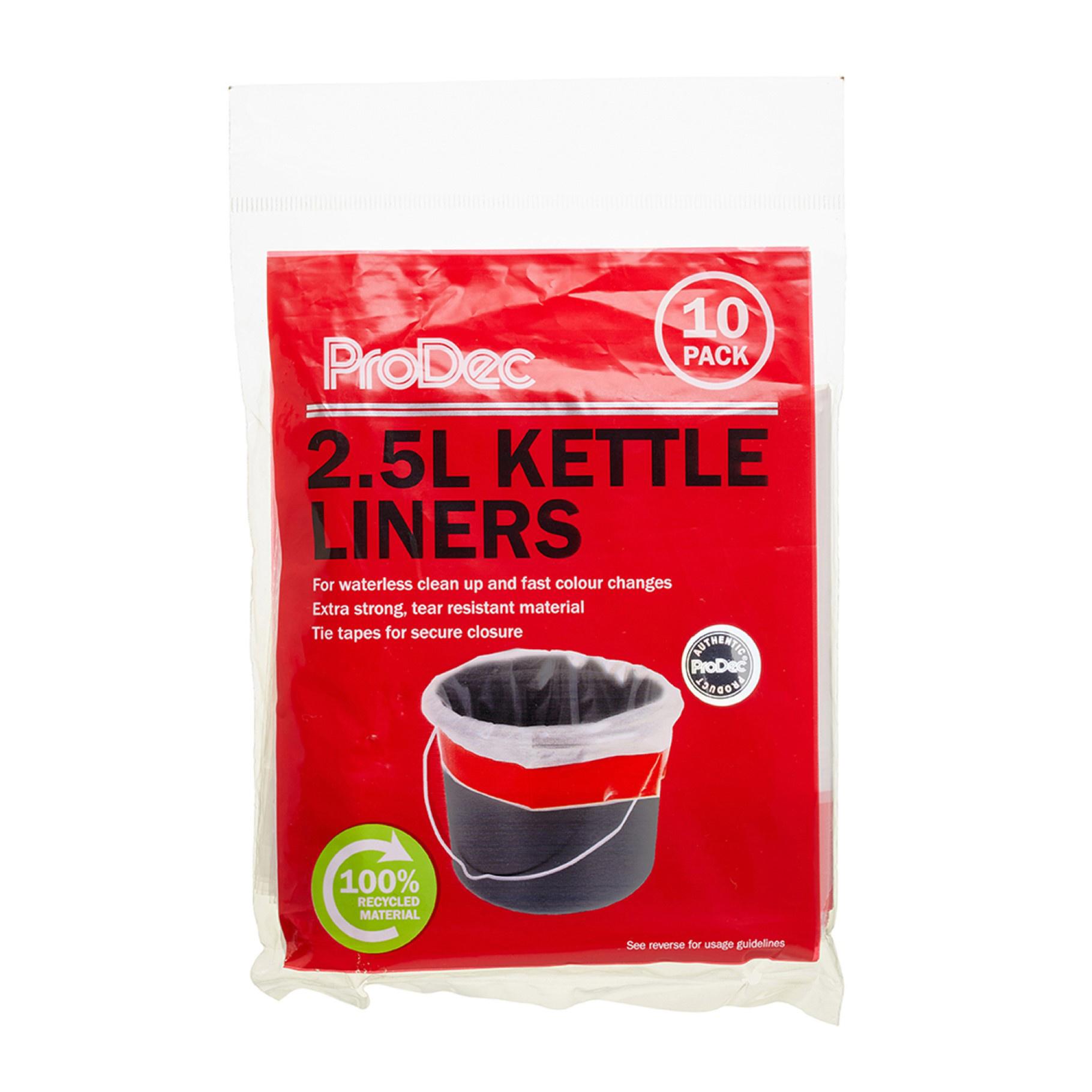 ProDec 10pk 2.5 Litre Kettle Liners