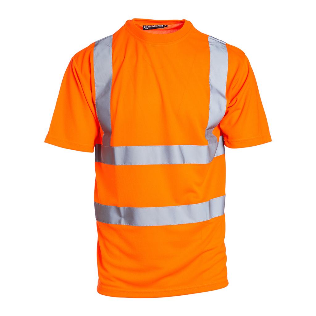 Blackrock Short Sleeved Hi-Vis T-Shirt - Orange