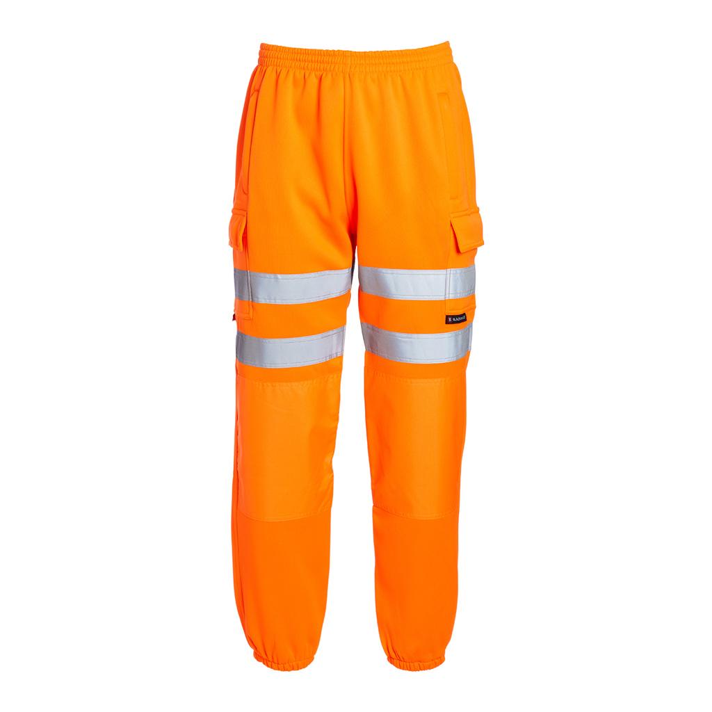 Blackrock Hi-Vis Jogging Bottoms - Orange