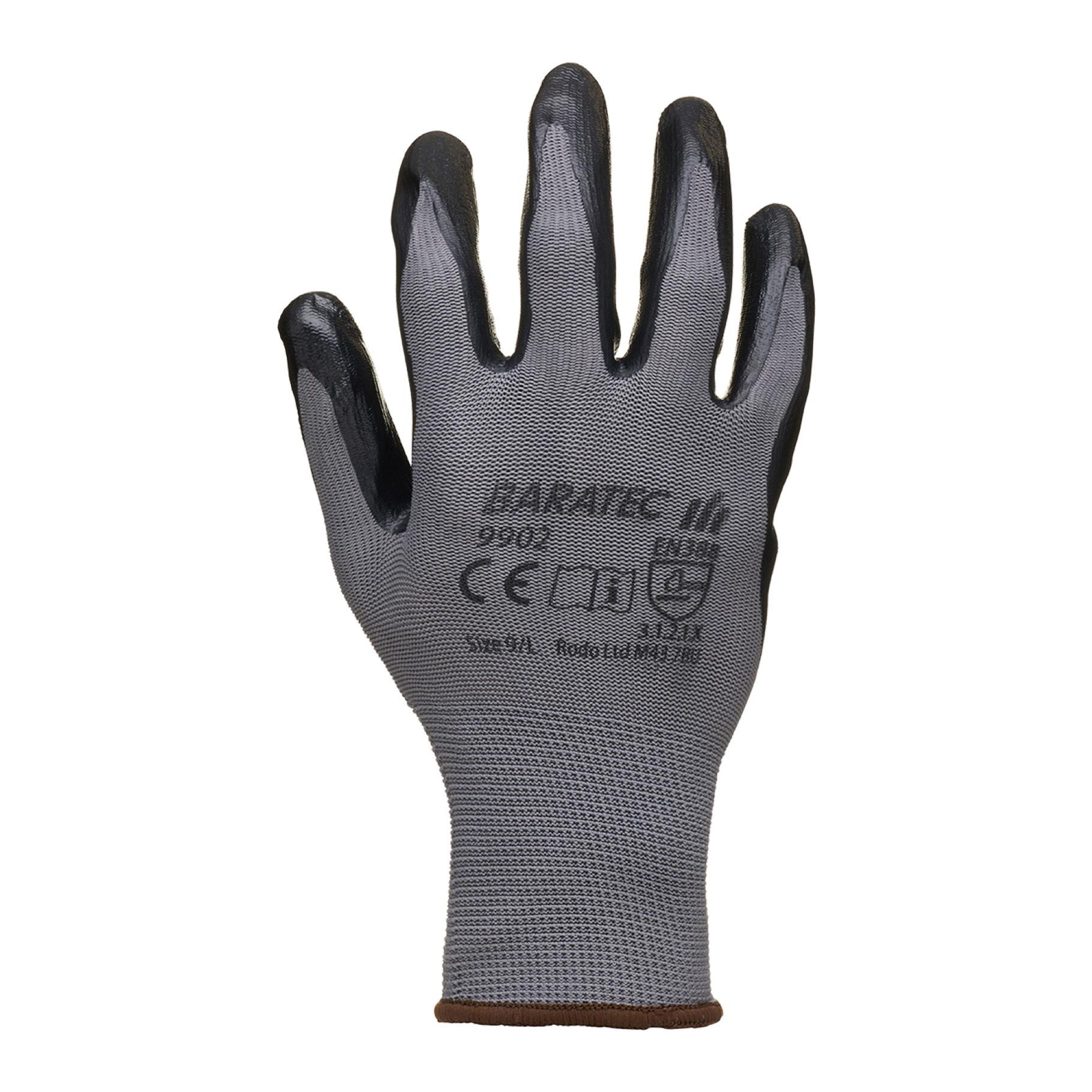 Baratec Nitrile Gripper Glove - polybag