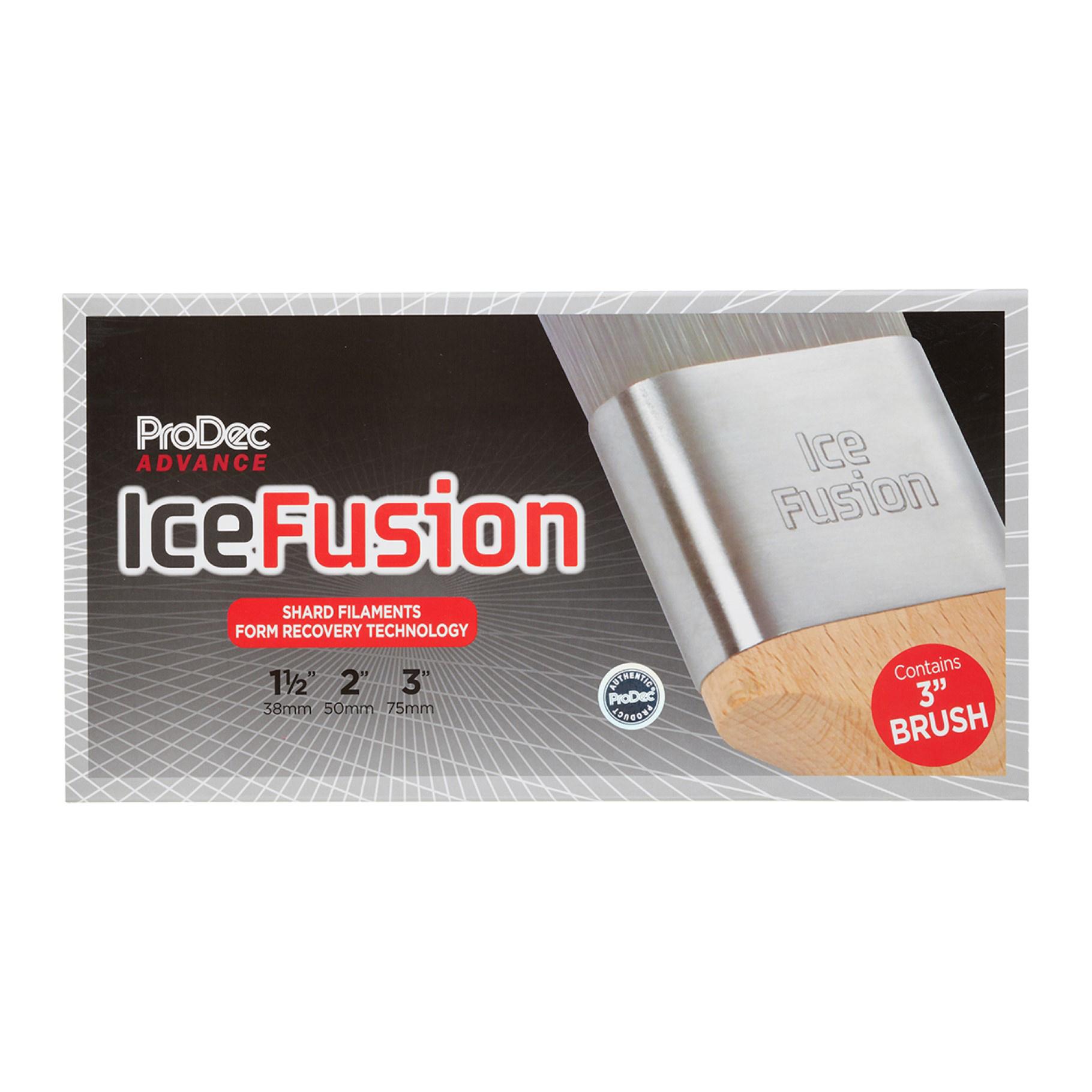 ProDec Advance 3pc Ice Fusion Synthetic Paint Brush Set - 1.5", 2", 3"