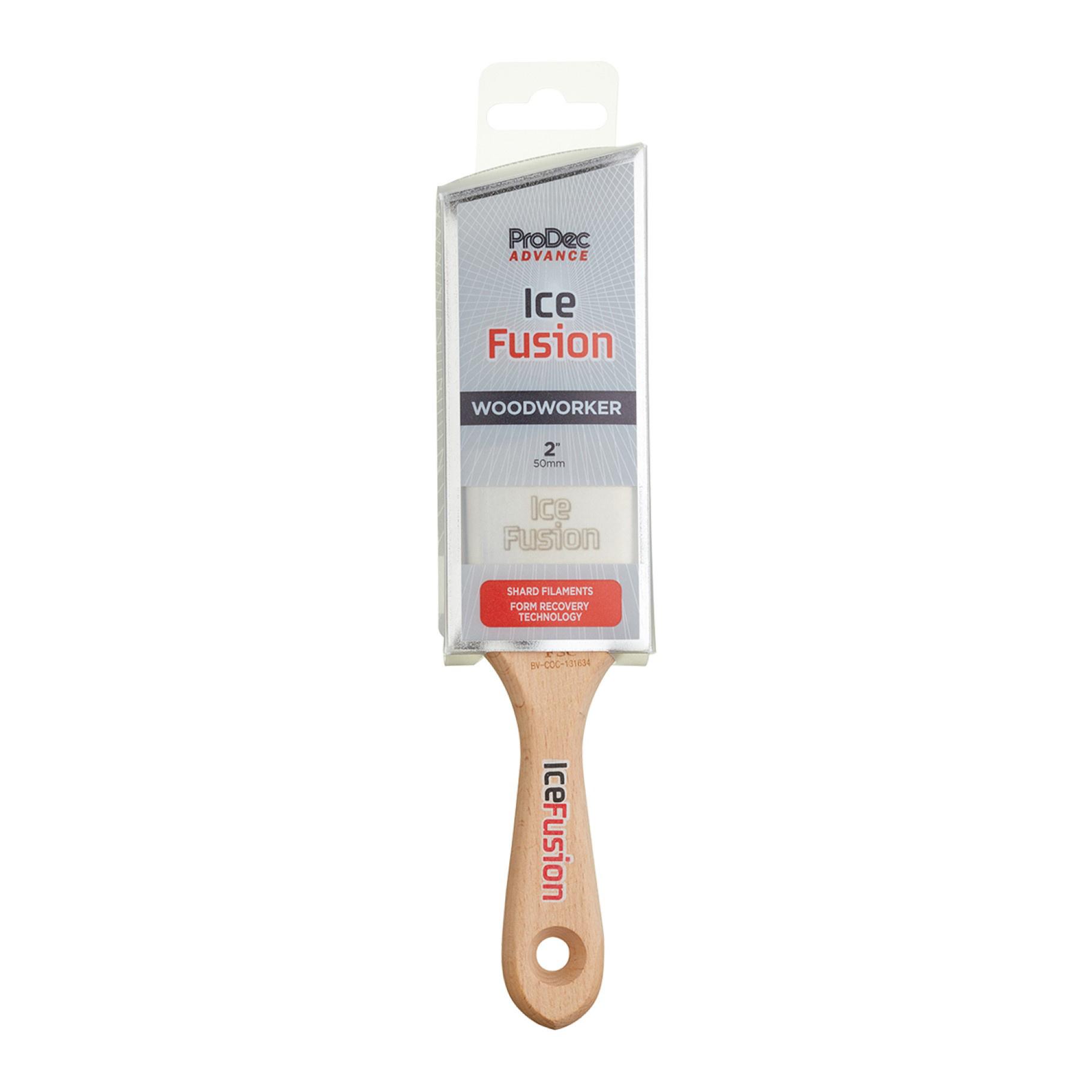 ProDec Advance 2" Ice Fusion Short Handle Synthetic Paint Brush