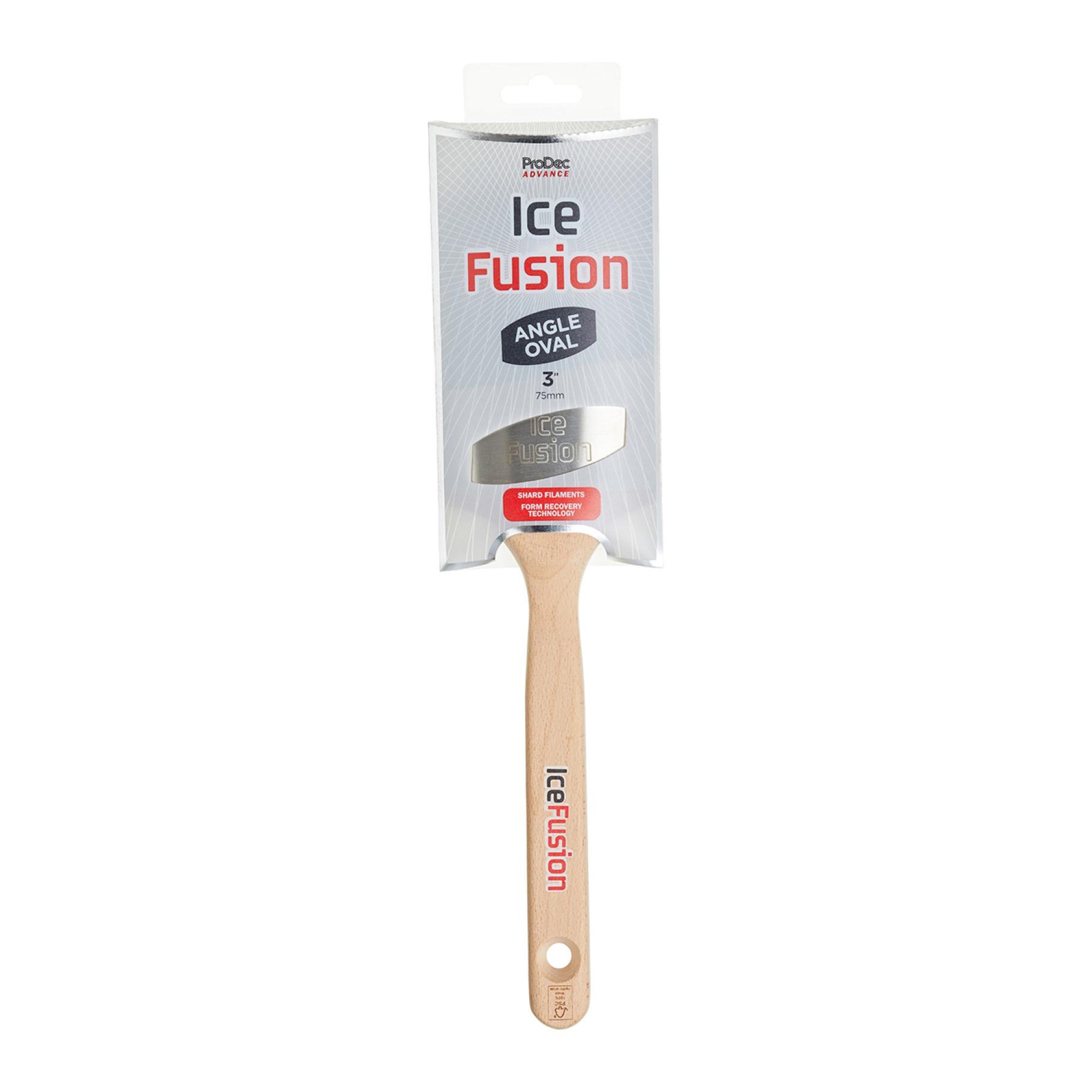 ProDec Advance 3" Ice Fusion Angle Oval Brush