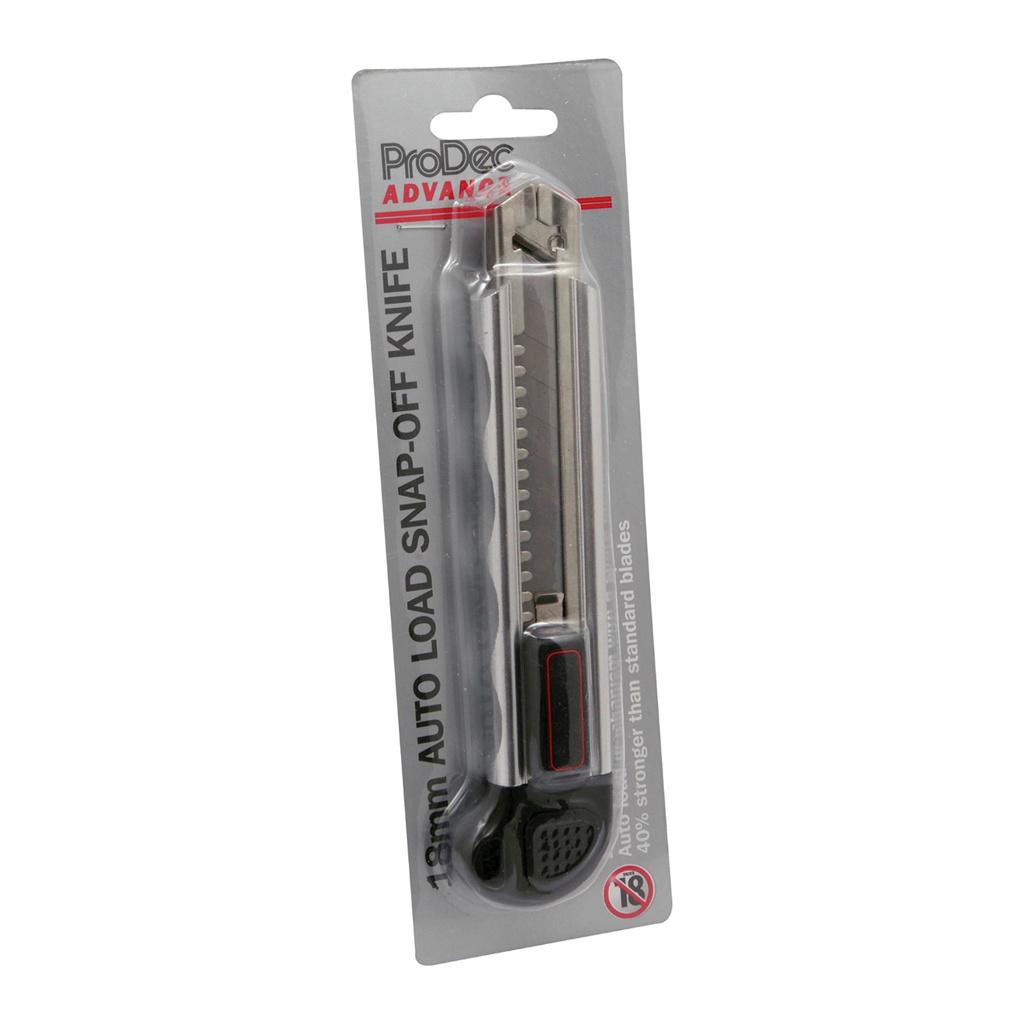 ProDec Advance 18mm Aluminium Auto Load Snap Off Knife
