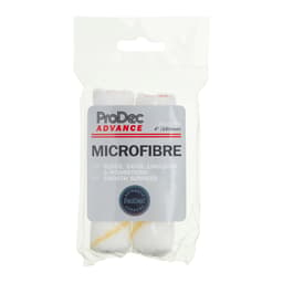 2pk 4" Short Pile Microfibre Mini Roller
