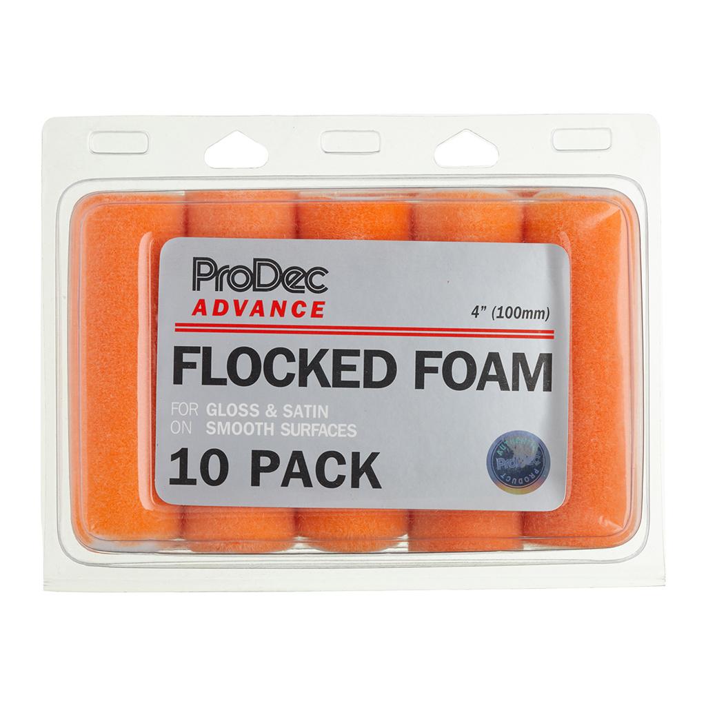 ProDec Advance 10pk 4" Flocked Foam Mini Roller