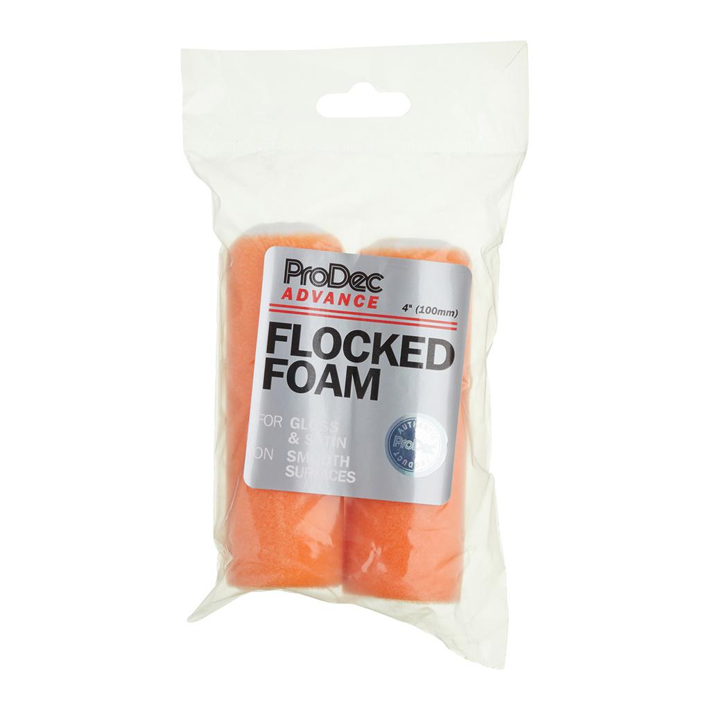 2pk 4" Flocked Foam Mini Roller