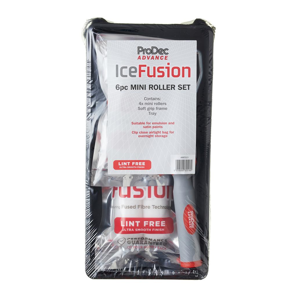 ProDec Advance 4" Ice Fusion 6pc Mini Roller Kit