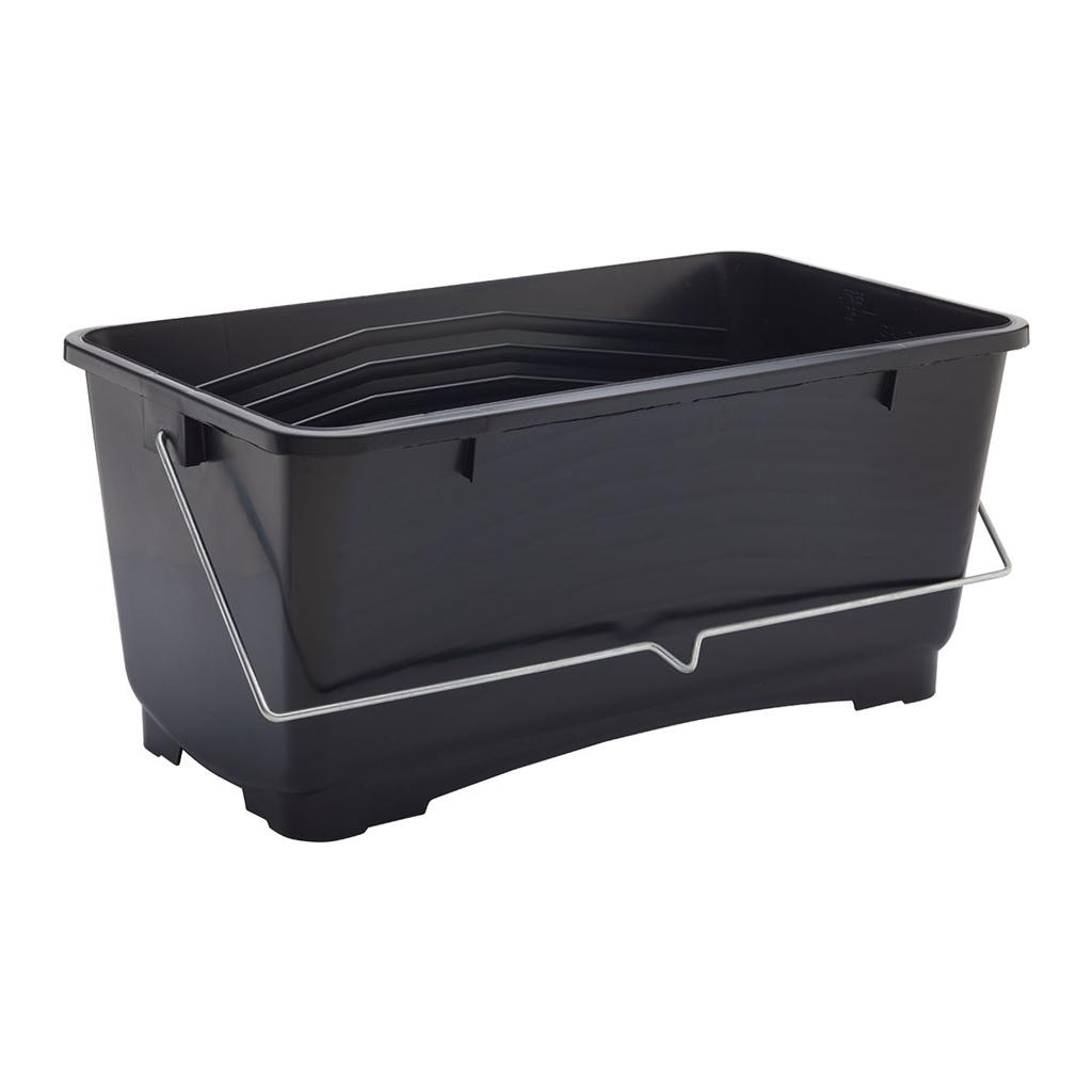 Unbranded 25 Litre Black Plastic Scuttle