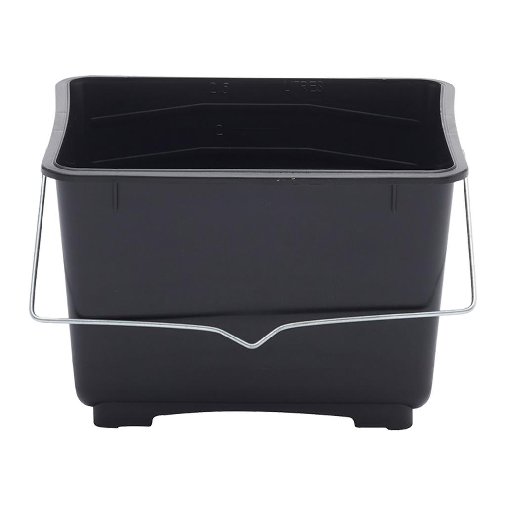 Unbranded 2.5 Litre Black Plastic Scuttle