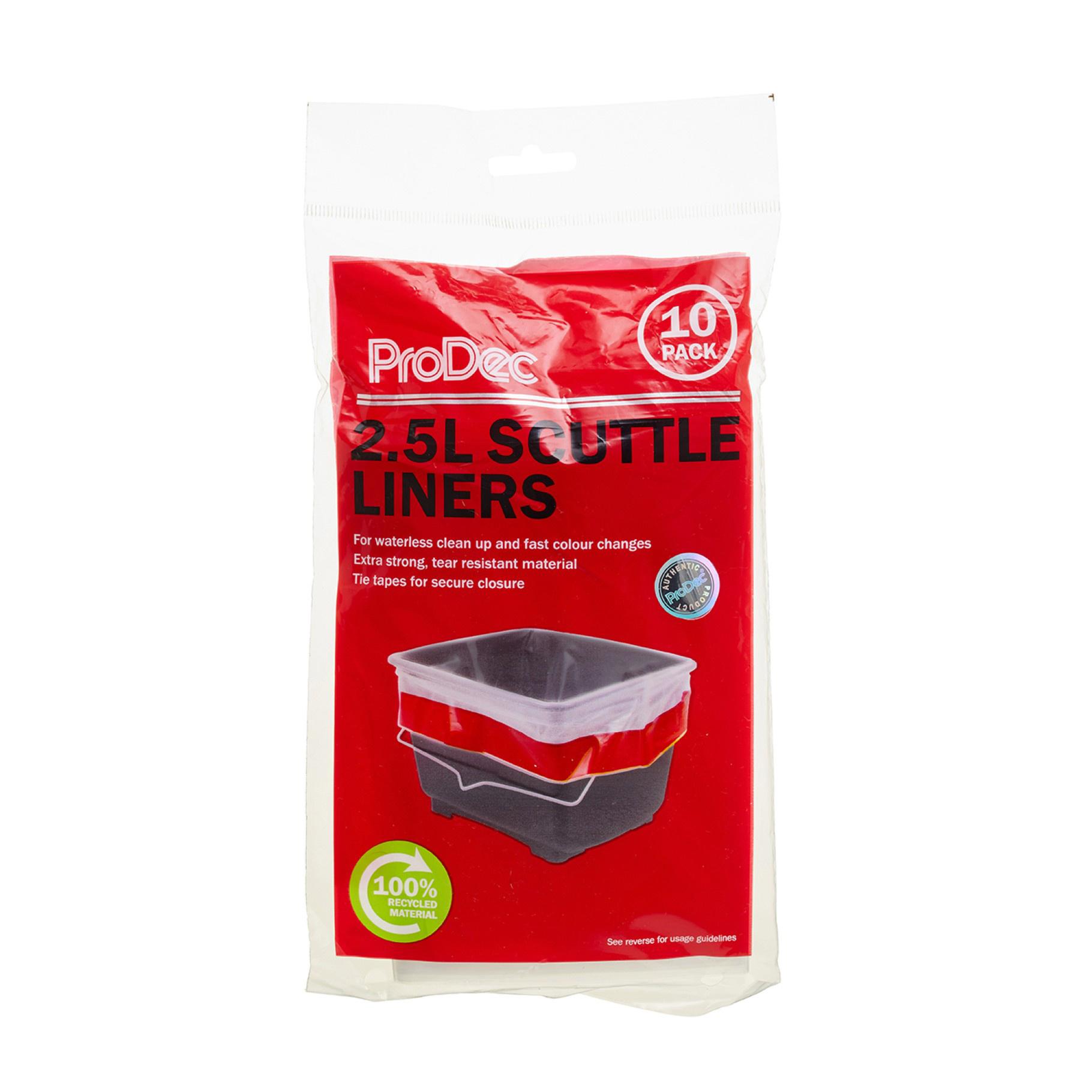 ProDec 10pk 2.5 Litre Scuttle Liners