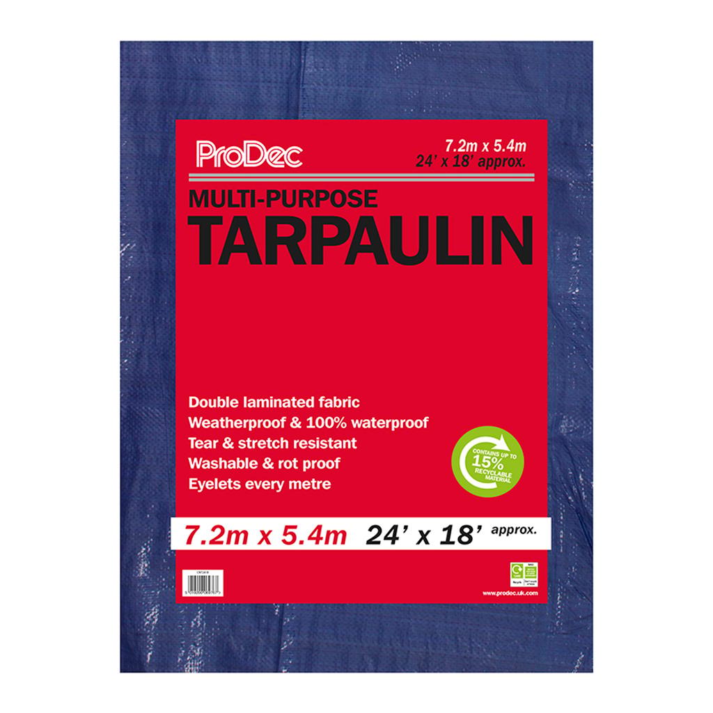 ProDec 24' x 18' Blue Tarpaulin