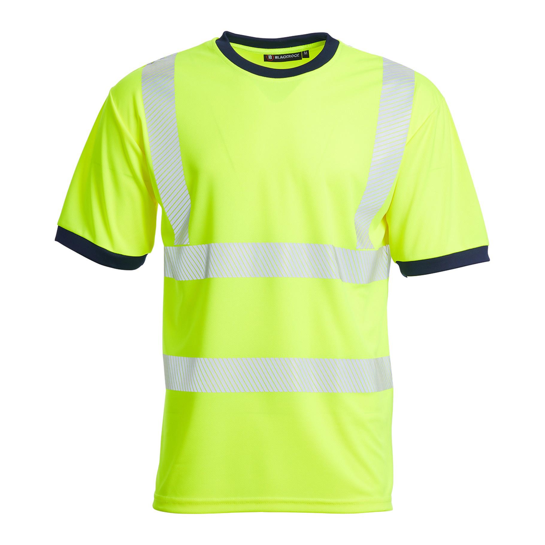 Blackrock Short Sleeved Eco Hi-Vis T-Shirt - Yellow