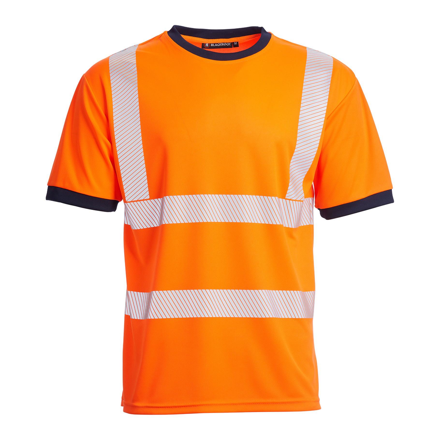 Blackrock Short Sleeved Eco Hi-Vis T-Shirt - Orange