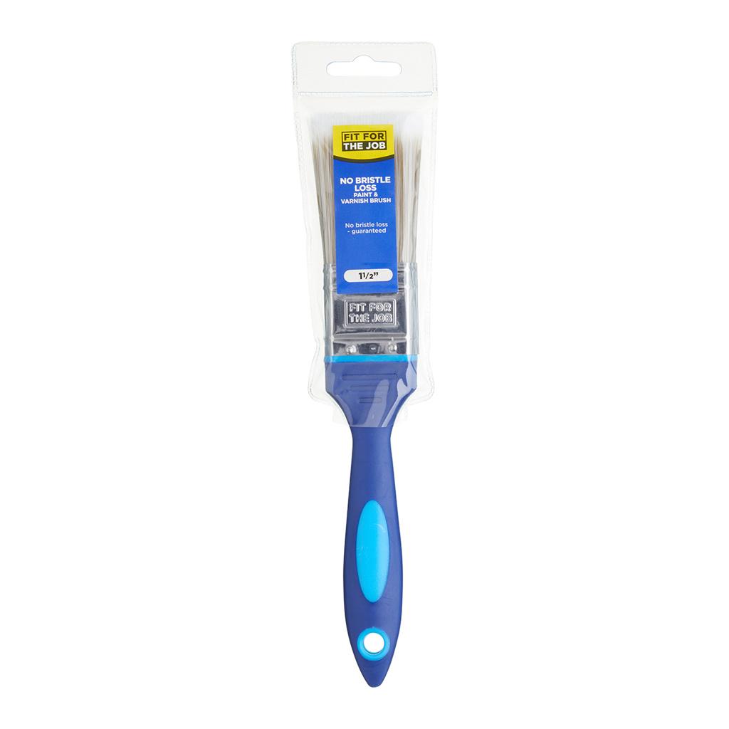 Fit For The Job 1.5" No Bristle Loss Paint Brush