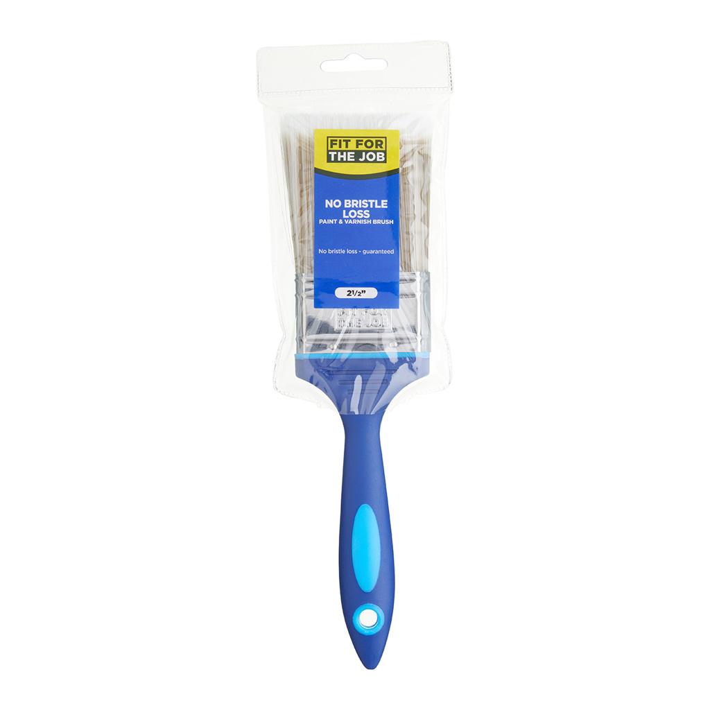 Fit For The Job 2.5" No Bristle Loss Paint Brush