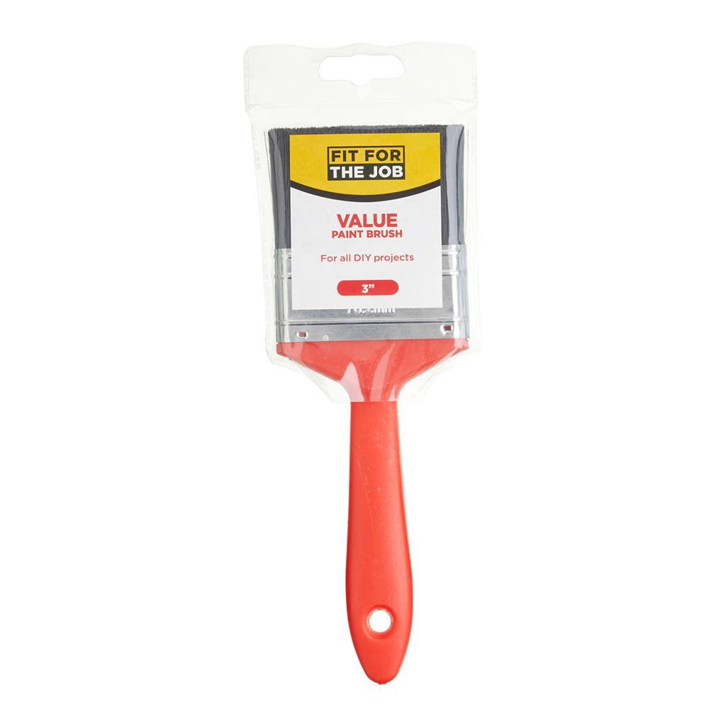 Fit For The Job 3" Value Brush