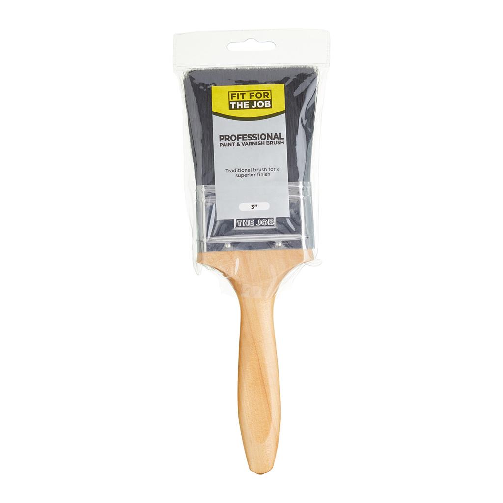 Fit For The Job 3" Professional Paint Brush
